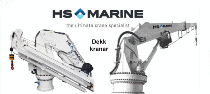 Dekkkranar frá HS Marine