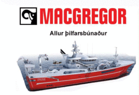 MacGregor — allur þilfarsbúnaður: togari með dekkbúnaði